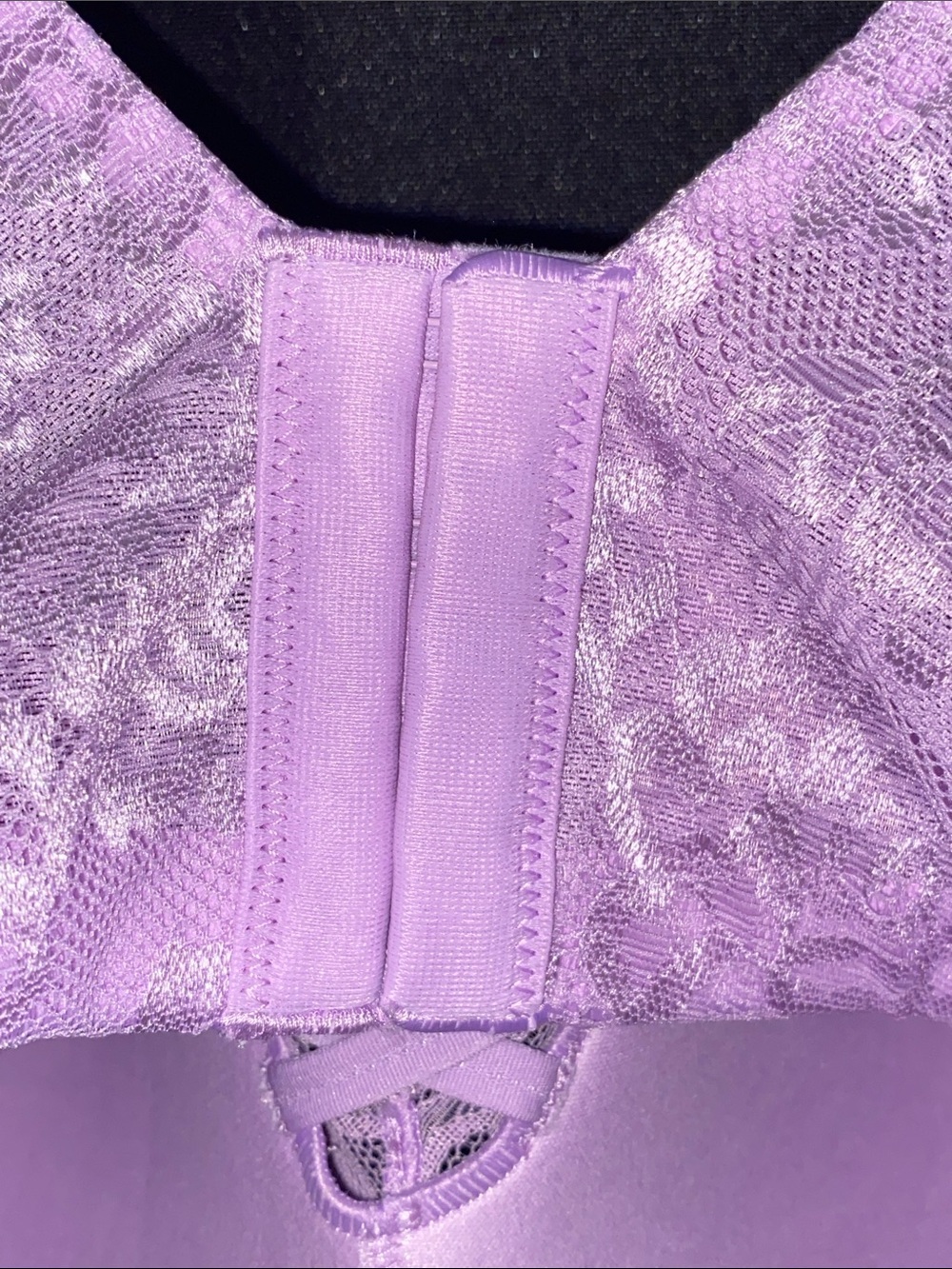 NWT torrid 46DDD LILAC Lace PUSHUP Wire Free Full-Coverage BRA Adj Straps - Picture 6 of 9